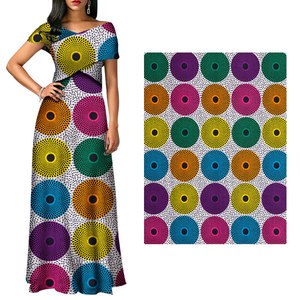 Ankara africain double face 6 yard tissu imprimé à la <span class=keywords><strong>cire</strong></span> - Product Image 1