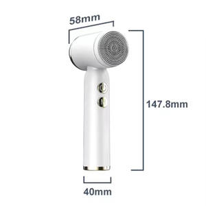 Nettoyeur facial ultrasonique électrique portatif sans fil étanche en silicone pour le nettoyage des pores, outil de beauté à pression, prise UK - Product Image 6