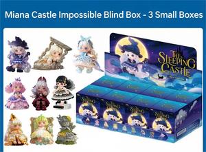 Caja Sorpresa Personalizada del Castillo de Miana, Figura de PVC con Temática Gótica, Caja Misteriosa de Juguetes Artísticos, Adorno de Escritorio para Regalo de Cumpleaños - Product Image 5