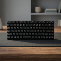 Kit de Placas de Interruptores Mecánicos para Teclado de Computadora de Goma, Panel de Control, Serigrafía con Grabado Láser y Recubrimiento GR609 TW