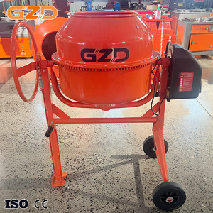 Mezcladora de Concreto Eléctrica <span class=keywords><strong>Tipo</strong></span> <span class=keywords><strong>Carretilla</strong></span> de 180L, Tambor Mezclador de Cemento Portátil con Ruedas, Suministro de Fábrica GZD - Product Image 1