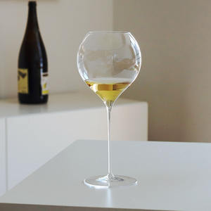 Verre à vin rouge en cristal à tige ultra-fine, verre à vin blanc, verre à vin mousseux, 600 ml, soufflé à la main, cadeau avec boîte de couleur - Product Image 2