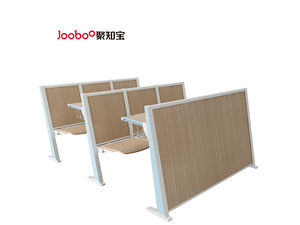 Silla de auditorio de estudio para estudiantes con bloc de notas, muebles de asientos de teatro, silla moderna, muebles de <span class=keywords><strong>biblioteca</strong></span> escolar, escritorio de escuela secundaria - Product Image 3