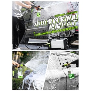 Lutian Spear S4 Portable High Pressure <b>Washer</b> 1500W Electric Plastic Home Use Compact Design - Product Image 4