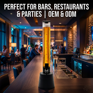 Dispensador de Bebidas Tipo Torre, Dispensador de Jugos de Mesa, Dispensador de <span class=keywords><strong>Cerveza</strong></span>, Servidor de Bebidas Frías para Fiestas - Product Image 6