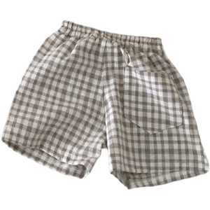 Short d'été en coton et lin pour bébé garçon nouveau pantalon ample respirant pour garçons et filles - Product Image 1