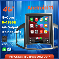 MEKEDE Android 11 8 + 128G radio pour Chevrolet Captiva 2012-2017 BT stéréo SWC GPS lecteur DVD de voiture audio de voiture