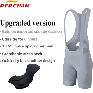 Cuissard de cyclisme pour homme pour l'entraînement, la course et l'équitation Équipement de compression respirant à séchage rapide avec collants rembourrés pour vélo de route - Product Image 6