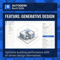Suscripción de 3 Años a Revit 2026 para PC/Mac, Software de Dibujo y Diseño Asistido por Computadora, Disponible para 10/11, Soporte 24/7
