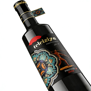 Eco-Friendly Copper Foil Embossed Sticker Easy to Apply Tequila Bottle <strong>Label</strong> - Product Image 1