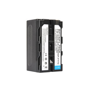 Batterie lithium-ion rechargeable NP-F550 7,4 V pour caméscopes (F530/F970/F960/F770/F750/F330) - En stock - Product Image 6