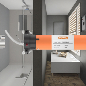 محرك أنبوبي حديث 45 ، لغرفة النوم وغرفة المعيشة المطبخ بالبلوتوث ، معدن رقمي خارجي - Product Image 1