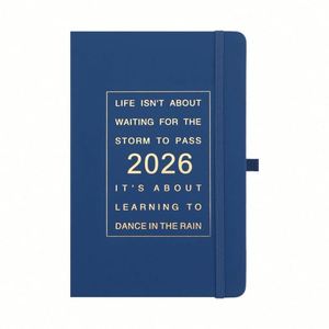 2026 2027 Undated Daily Weekly Do List <b>Notebook</b> Custom Logo A5PU Planner 100 Sheets for Office Self Care Journal Bulk Wholesale - Product Image 1