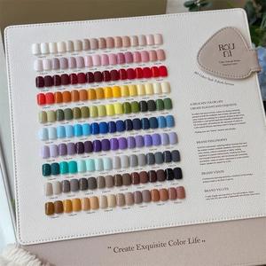 ROUNI 80 Warna Set <span class=keywords><strong>Gel</strong></span> Kuku Salon Kuku Terbaru Laris Manis Perlengkapan Seni Kuku Fashion <span class=keywords><strong>Gel</strong></span> <span class=keywords><strong>UV</strong></span> Non-Toksik Grosir - Product Image 4