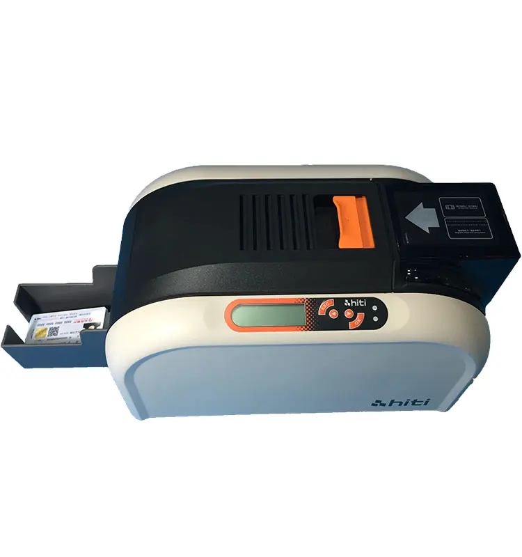HITI-Impresora térmica CS220e de PVC, transparente, tarjeta de identificación, buen precio