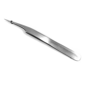 Pince à épiler biseautée professionnelle en acier inoxydable pour salon de beauté – Outil d'épilation des sourcils - Product Image 1