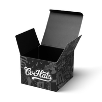 Boîte en papier blanc et noir avec logo, impression double face personnalisée, laminage mat haut de gamme, pour emballage de produits de soin de la peau, marque premium