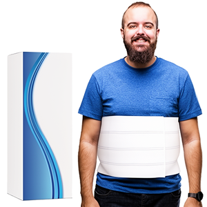 Faja Postparto HKJD, Banda Abdominal, Faja Postoperatoria, Cinturón Lumbar de 12 Pulgadas de Ancho para Hombres y Mujeres - Product Image 1