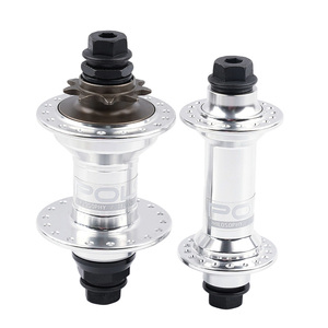ดุมล้อจักรยาน POLSO BH014 9T อลูมิเนียมอัลลอยด์ สำหรับแกนล้อแบบ Female Axle Nut BMX 36 รู 3/8 14 มม. ด้านหน้า/หลัง ขวา - Product Image 1