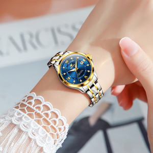   นาฬิกาข้อมือผู้หญิงแบบคลาสสิก รุ่น 2906 OEM ODM  ทอง  กันน้ำ สำหรับธุรกิจ  นาฬิกาควอตซ์กันน้ำ ของขวัญสำหรับผู้หญิง - Product Image 4