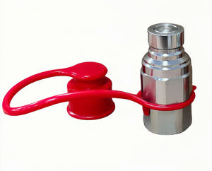 Kit di Accoppiamento Rapido Idraulico Maschio e Femmina 1/2'' BSP a Faccia Piatta per Escavatori <span class=keywords><strong>CAT</strong></span>, Caricatori e Camion - Product Image 3