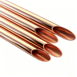 <span class=keywords><strong>Tubo</strong></span> de <span class=keywords><strong>Cobre</strong></span> ASTM B280 con Ranura Interna, Resistente a la Corrosión, de Alta Calidad para Aire Acondicionado Central - Product Image 6