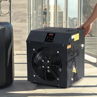 Refroidisseur de refroidissement par ventilateur 1HP Récupération de l'athlète Refroidisseur d'eau en plongée froide Refroidisseur de bain de glace avec filtre