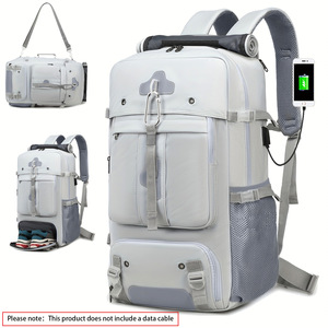 <span class=keywords><strong>Sac</strong></span> à <span class=keywords><strong>dos</strong></span> de loisirs grande capacité, étanche, antivol, extensible, haut de gamme, pour voyage, randonnée, école, en tissu Oxford, à double bretelle - Product Image 4