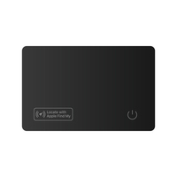 Nouveau traqueur de clés ABS Findmy, localisateur intelligent, traqueur de cartes, traqueur de bagages, traqueur de portefeuilles, traqueur de cartes, traqueur d'objets iOS