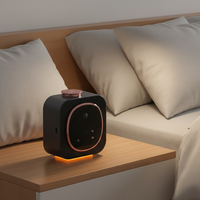 Diffuseur d'arômes électrique portable et écologique avec éclairage LED et double système de diffusion pour hôtel, voiture et usage domestique, garantie 1 an