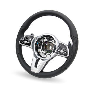 <span class=keywords><strong>Volant</strong></span> en cuir véritable zc-801-p7-f pour Mercedes-Benz <span class=keywords><strong>A</strong></span> <span class=keywords><strong>180</strong></span> <span class=keywords><strong>CDI</strong></span> [176.000] 2012-2013 - Product Image 1