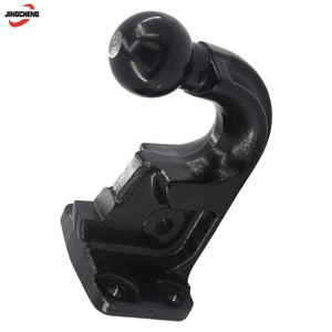 <span class=keywords><strong>Boule</strong></span> d'<span class=keywords><strong>attelage</strong></span> robuste en acier allié 50 mm, norme européenne, design incurvé, <span class=keywords><strong>4</strong></span> <span class=keywords><strong>trous</strong></span>, fixation par bride, attache de remorquage pour véhicule, en stock - Product Image 6