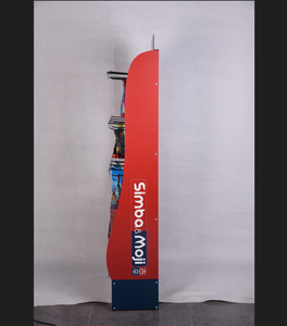 Piso Metal Supermercado Pet Food Snack Display Estantes - Product Image 6