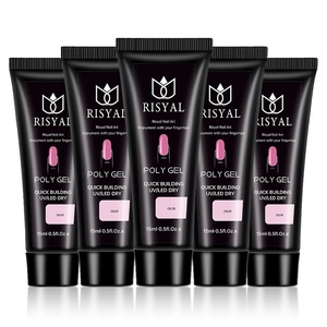 <span class=keywords><strong>Pegamento</strong></span> <span class=keywords><strong>de</strong></span> Extensión <span class=keywords><strong>de</strong></span> <span class=keywords><strong>Uñas</strong></span> RISYAL Crystal <span class=keywords><strong>de</strong></span> 15 ml, Color Transparente como el Hielo, Especial <span class=keywords><strong>para</strong></span> Salones <span class=keywords><strong>de</strong></span> <span class=keywords><strong>Uñas</strong></span>, Gel UV/LED - Product Image 1