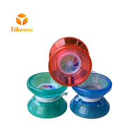 Yo-yo classique coloré pour enfants avec logo personnalisé, en plastique, à roulement, pour jeu de lancer-récupération, directement de l'usine
