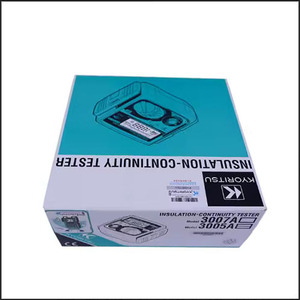 เครื่องทดสอบฉนวน/ความต่อเนื่องแบบดิจิตอล Kyoritsu 3007A พร้อมไฟแบ็คไลท์ 600V ขายดี - Product Image 4