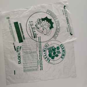 ถุงพลาสติก HDPE/LDPE สีดำแบบมีก้นข้าง สำหรับบรรจุภัณฑ์ผักผลไม้ ถุงใส่ขยะ ถุงแบบเสื้อยืด ม้วน ถุงย่อยสลายได้ ใช้ในซูเปอร์มาร์เก็ต - Product Image 5