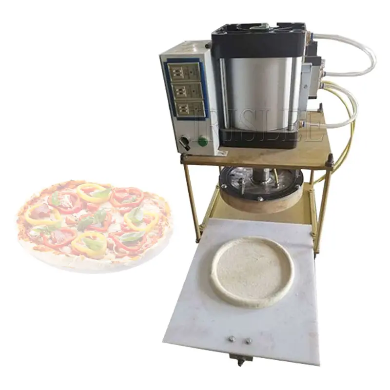 공압 피자 반죽 프레스 머신 토틸라 파이 프레스 메이커 빵 노루기 피자 반죽 프레스 머신