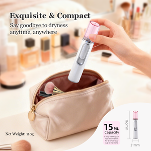 Appareil de pulvérisation faciale générant de l'ozone, arrêt automatique, pour hydrater la peau, vaporisateur facial <span class=keywords><strong>à</strong></span> eau ozonée - Product Image 6