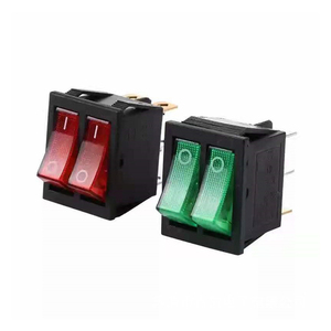 Interruptor Basculante Rojo de 2 Posiciones KCD6 de 6 Pines, Interruptor Basculante Rojo de 20A de Alta Corriente - Product Image 5