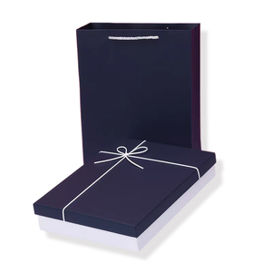 Hộp giấy sang trọng thanh lịch với nắp cứng và chèn tùy chỉnh cơ sở cho quà tặng lễ hội - Product Image 6