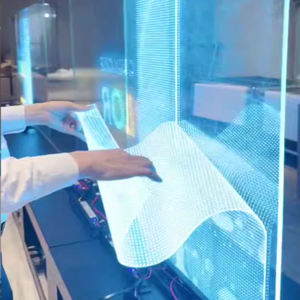 Écran LED, décoration de passerelle, attractions, éclairage paysager, <span class=keywords><strong>film</strong></span> adhésif transparent, panneau d'affichage, panneau de verre - Product Image 2