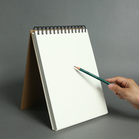 Kraft Cover Zeichnung Notizbuch Skizzenbuch Blank Plain Sketch Bücher Dickes Papier Benutzer definierte Größe