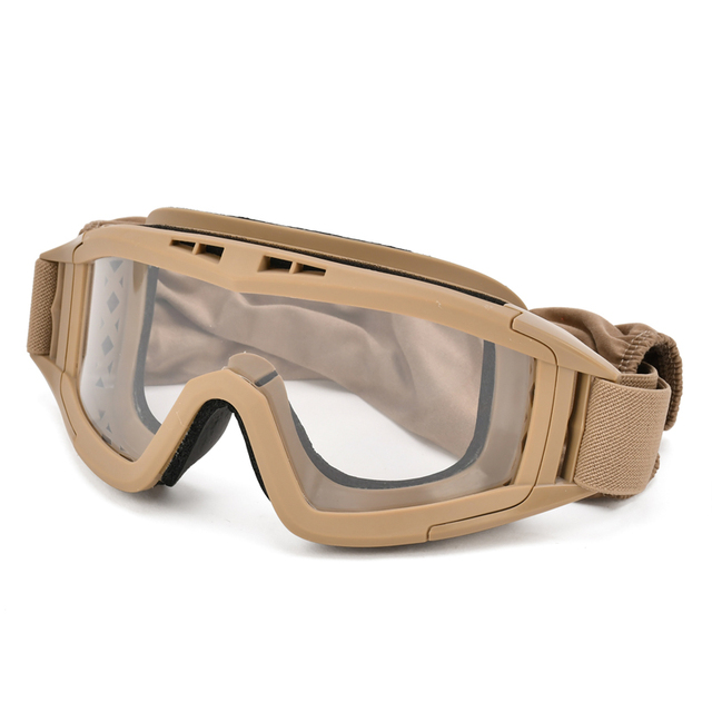 New Ansi Z87 Anti Fog Custom Tactical Eye Glasses Uv400 2.8mm Pc Lens Googles Goggles Tactical Ballistic Eyewear