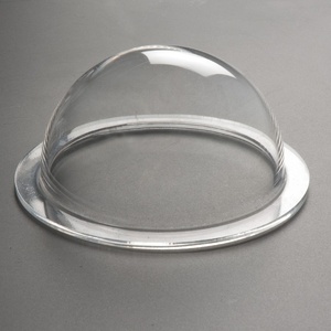Tùy chỉnh rõ ràng <span class=keywords><strong>Acrylic</strong></span> nửa mái vòm cho mỹ phẩm hiển thị laser cắt hình cầu rỗng - Product Image 3
