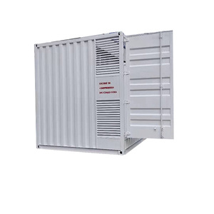 Conteneur de stockage en acier thermolaqué avec portes verrouillables résistantes au feu, assemblé pour le stockage de marchandises - Product Image 1