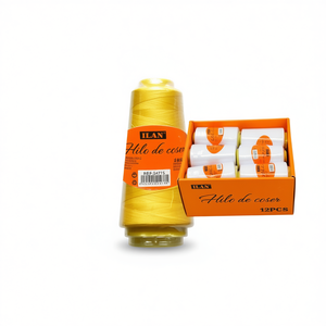 Filo da Cucito Ilan 2750 M Giallo Dorato Confezione da 12 Pezzi - Product Image 1