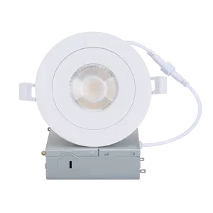 Youth Green Wholesale 4inch 9Watts Gimbal Downlight Led Potlights For Wet Location 3CCT 900LM LED Eyeball Gimbal Downlight