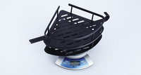 Étagère de douche triangulaire moderne noir mat en acier inoxydable SUS304, accessoires de salle de bain
