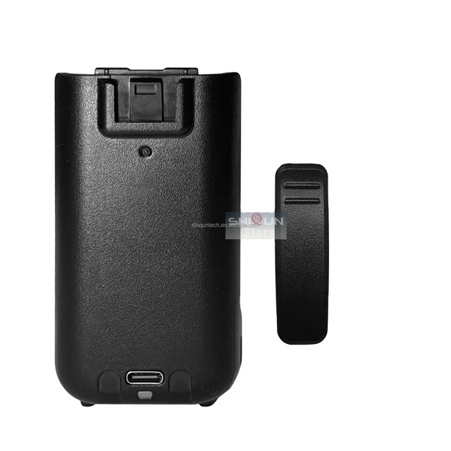 Original Baofeng UV-5R Mini Two Way Radio Battery Pack 1600mAh Rechargeable USB-C Charging for UV-5R Mini Walkie Talkie Battery